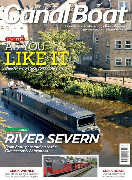 Canal Boat – November 2021 Cover