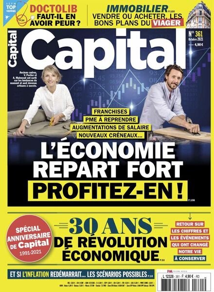 Capital France – Octobre 2021 Cover