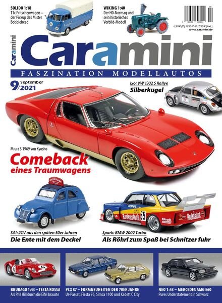 Caramini – September 2021 Cover