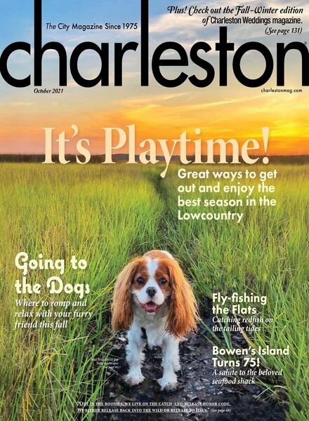 Charleston Magazine – October 2021 Cover