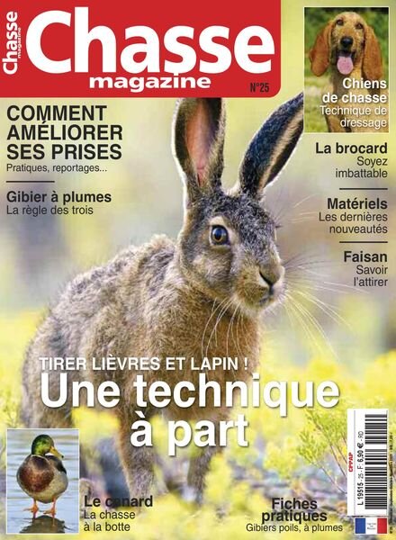Chasse Magazine – Septembre-Novembre 2021 Cover
