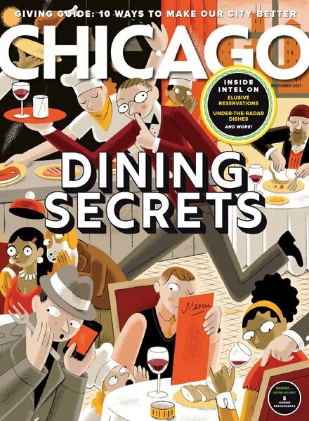 Chicago Magazine – November 2021 Cover