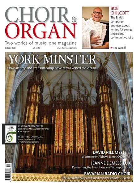 Choir & Organ – October 2021 Cover