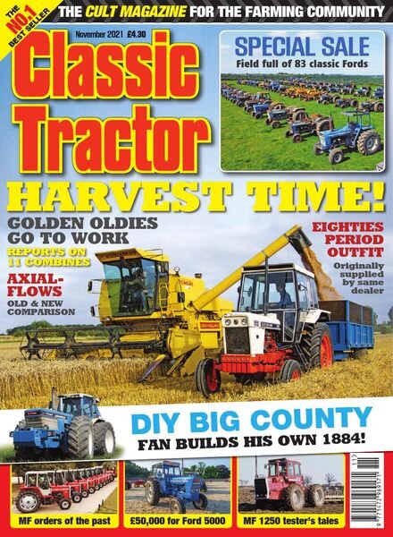 Classic Tractor – November 2021 Cover