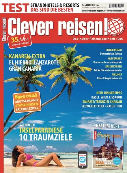 Clever Reisen – November 2021 Cover