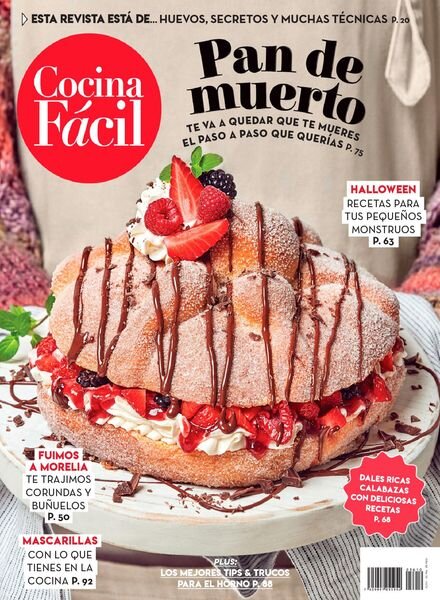 Cocina Facil – octubre 2021 Cover