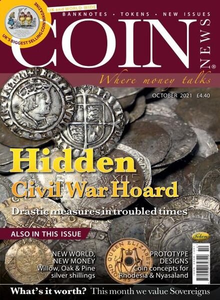 Coin News – October 2021 Cover