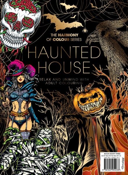 Colouring Book – Haunted House – September 2021 Cover