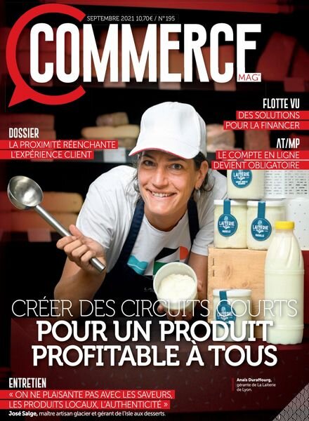 Commerce Magazine – Septembre 2021 Cover