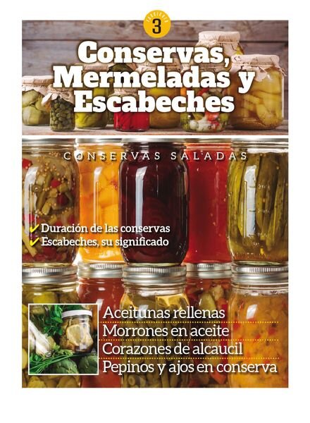 Conservas mermeladas y escabeches – mayo 2021 Cover