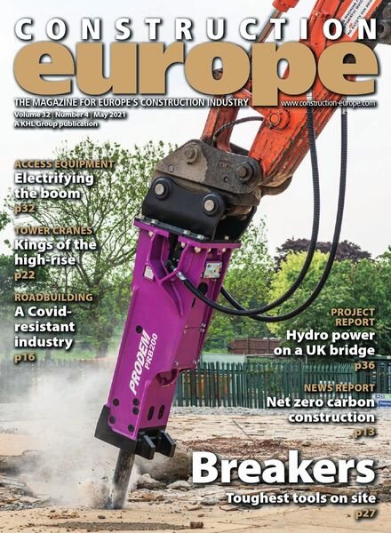 Construction Europe – May 2021 Cover