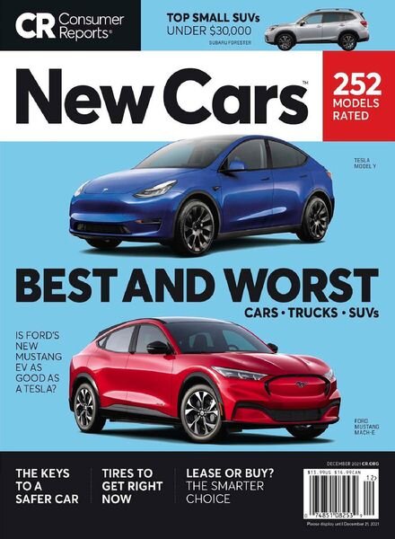 Consumer Reports New Cars – December 2021 Cover
