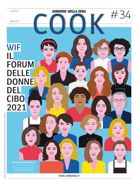 Corriere della Sera Cook – 22 Settembre 2021 Cover