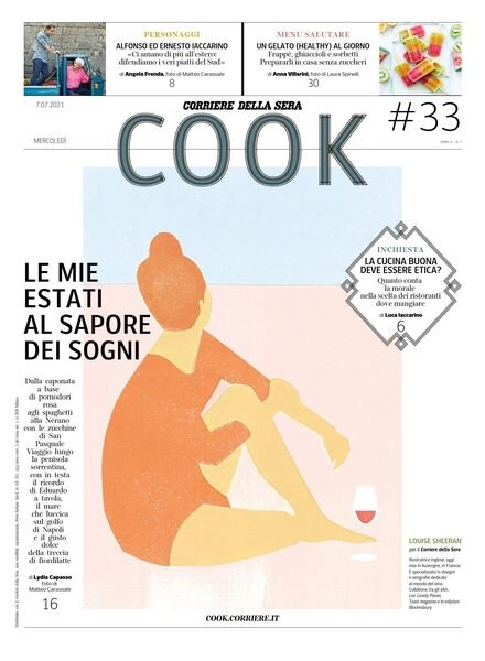 Corriere della Sera Cook – 7 Luglio 2021 Cover