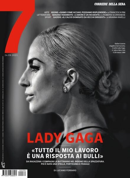 Corriere della Sera Sette – 24 settembre 2021 Cover
