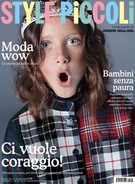 Corriere della Sera Style Piccoli – Settembre-Ottobre 2021 Cover