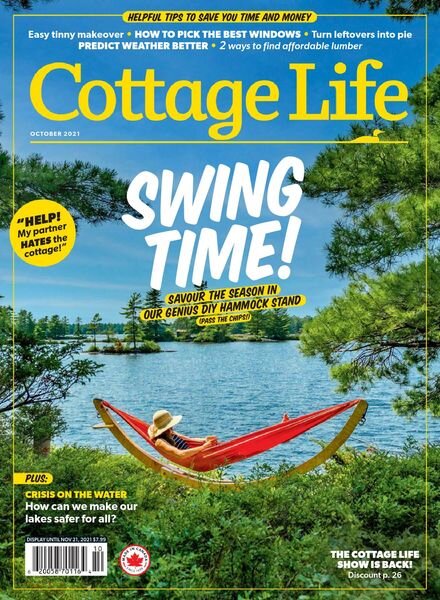 Cottage Life – October 2021 Cover