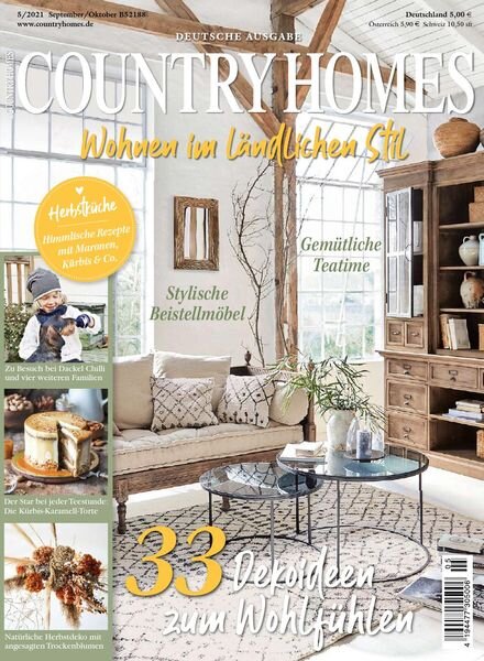 Country Homes Germany – September-Oktober 2021 Cover