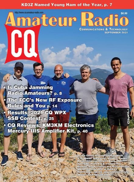 CQ Amateur Radio – September 2021 Cover