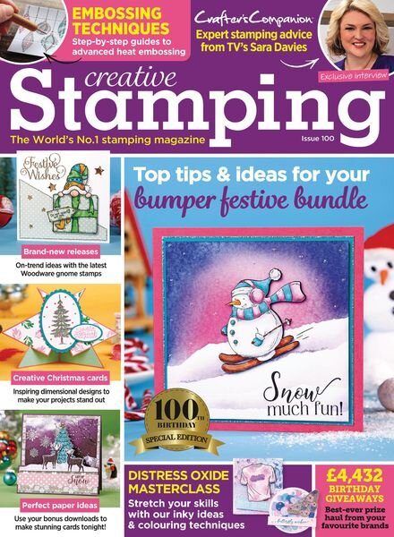 Creative Stamping – September 2021 Cover