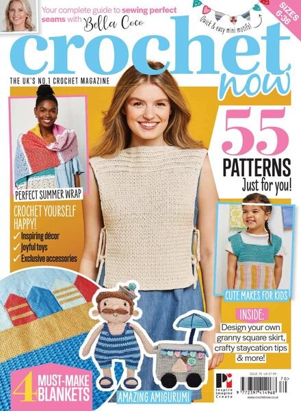 Crochet Now – Issue 70 – 24 June 2021 Cover