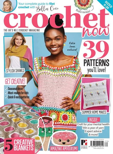 Crochet Now – Issue 71 – 22 July 2021 Cover
