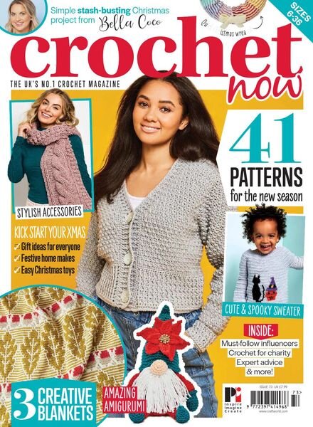 Crochet Now – Issue 73 – September 2021 Cover