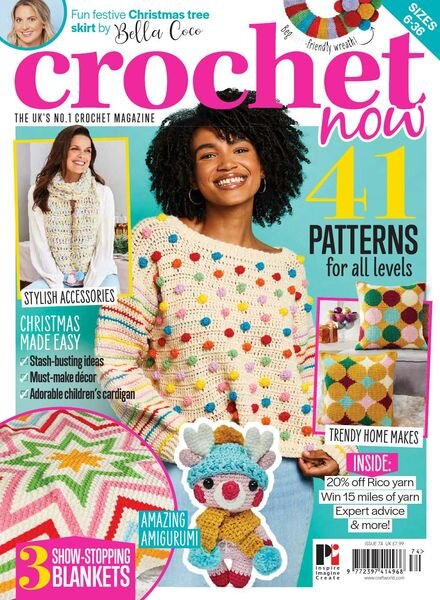 Crochet Now – Issue 74 – October 2021 Cover