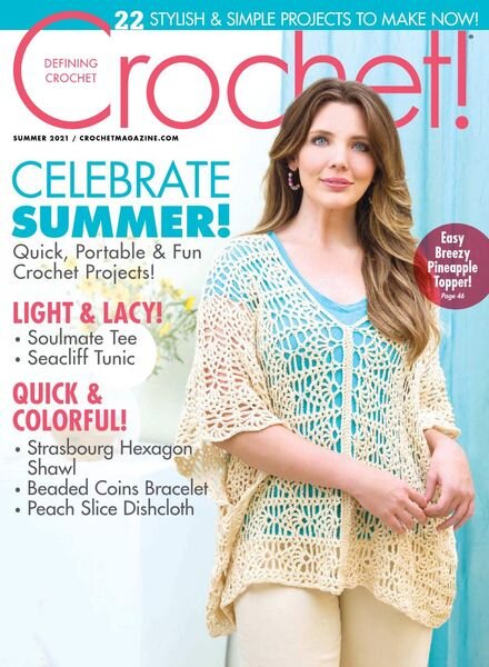 Crochet! – Summer 2021 Cover