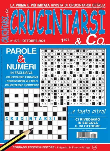 Crucintarsi & Co – ottobre 2021 Cover