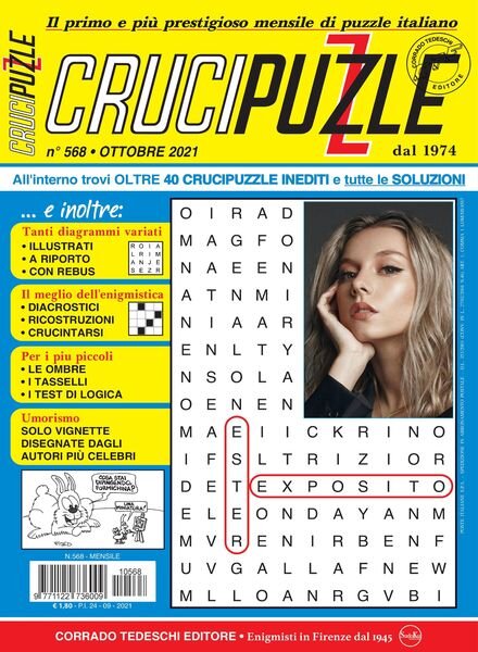 Crucipuzzle – settembre 2021 Cover