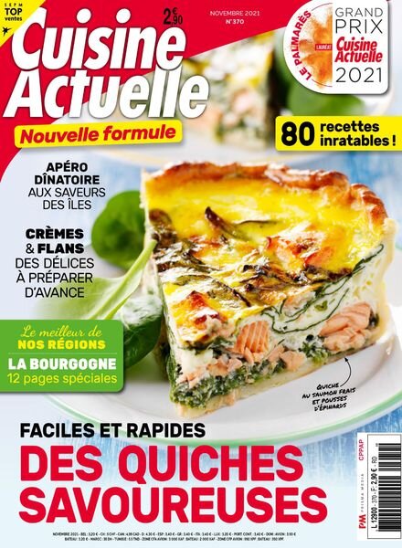 Cuisine Actuelle – Novembre 2021 Cover