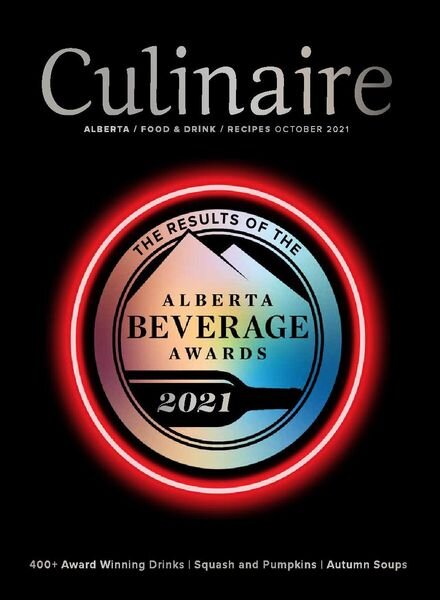 Culinaire Magazine – October 2021 Cover