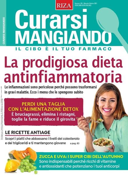 Curarsi Mangiando – Ottobre 2021 Cover