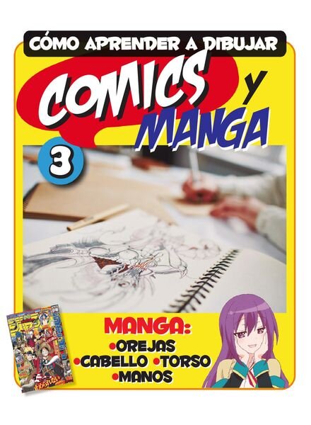Curso como aprender a dibujar comics y manga – mayo 2021 Cover