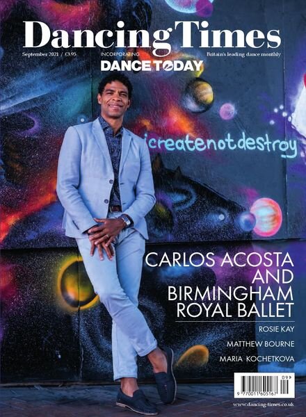 Dancing Times – September 2021 Cover