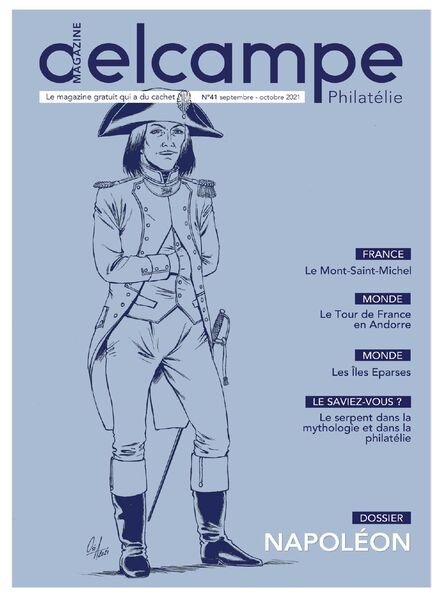Delcampe Magazine Philatelie – septembre-octobre 2021 Cover