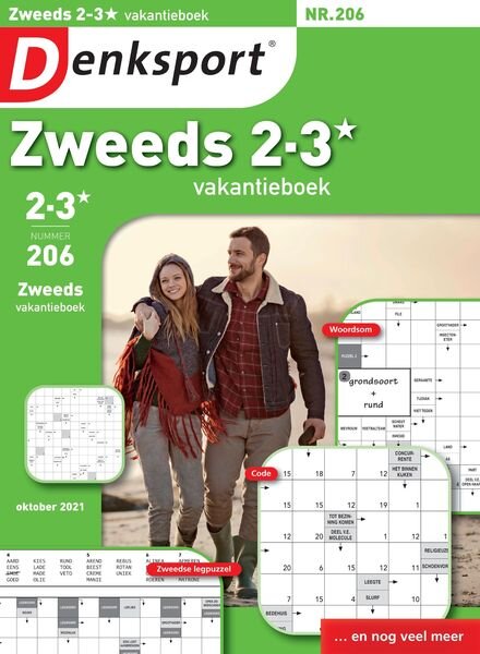 Denksport Zweeds 2-3 vakantieboek – 07 oktober 2021 Cover