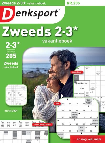 Denksport Zweeds 2-3 vakantieboek – 16 september 2021 Cover