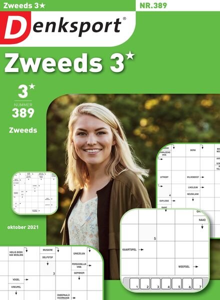 Denksport Zweeds 3 – september 2021 Cover