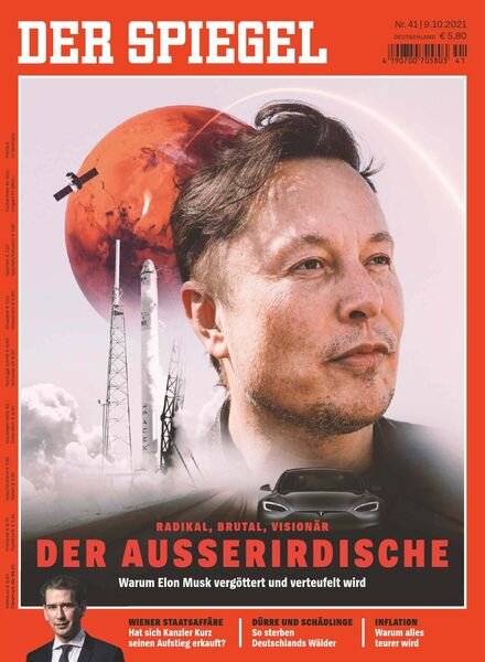 DER SPIEGEL – 08 Oktober 2021 Cover