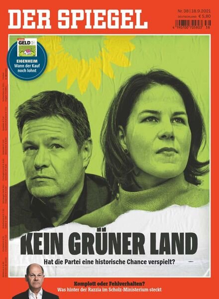 Der Spiegel – 18 September 2021 Cover