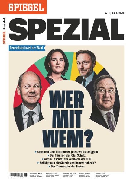 DER SPIEGEL – 28 September 2021 Cover