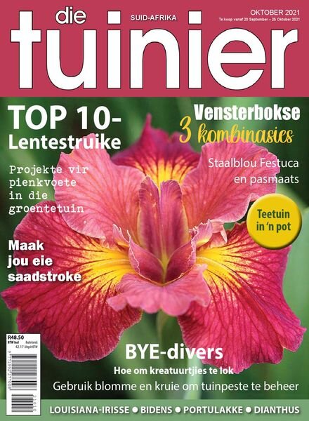 Die Tuinier Tydskrif – Oktober 2021 Cover