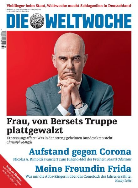 Die Weltwoche – 16 September 2021 Cover