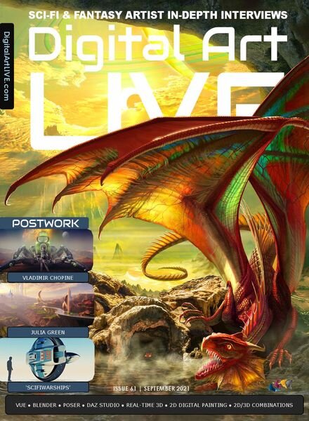 Digital Art Live – Issue 61 2021 Cover
