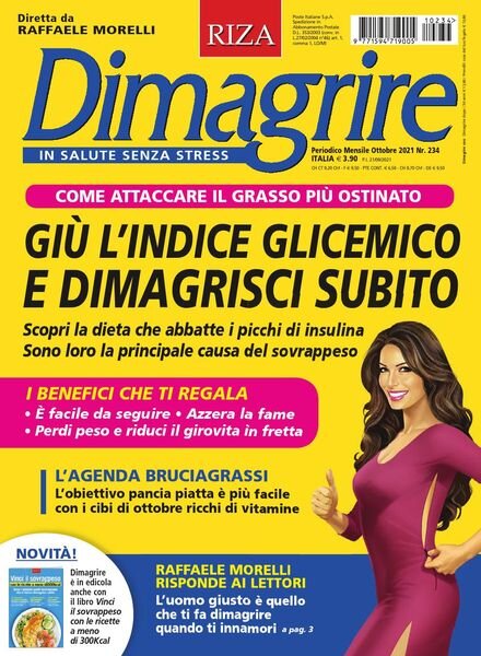 Dimagrire – Ottobre 2021 Cover