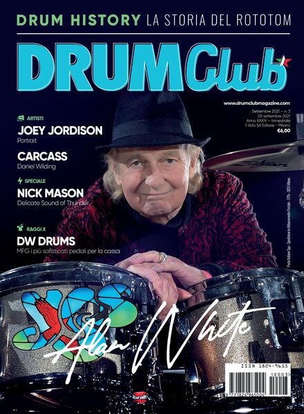 Drum Club – settembre 2021 Cover