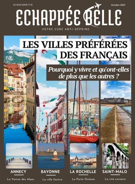 echappee Belle – Octobre 2021 Cover