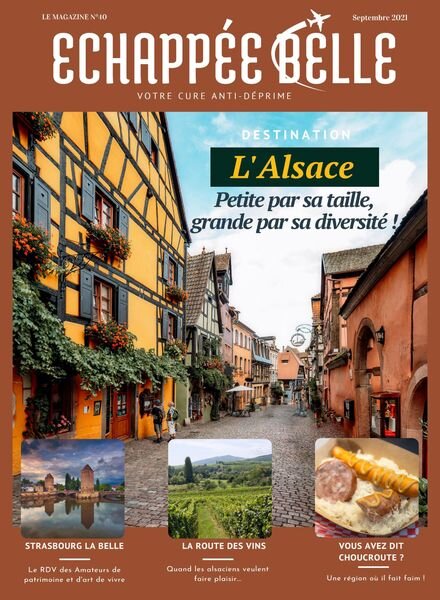 echappee Belle – Septembre 2021 Cover